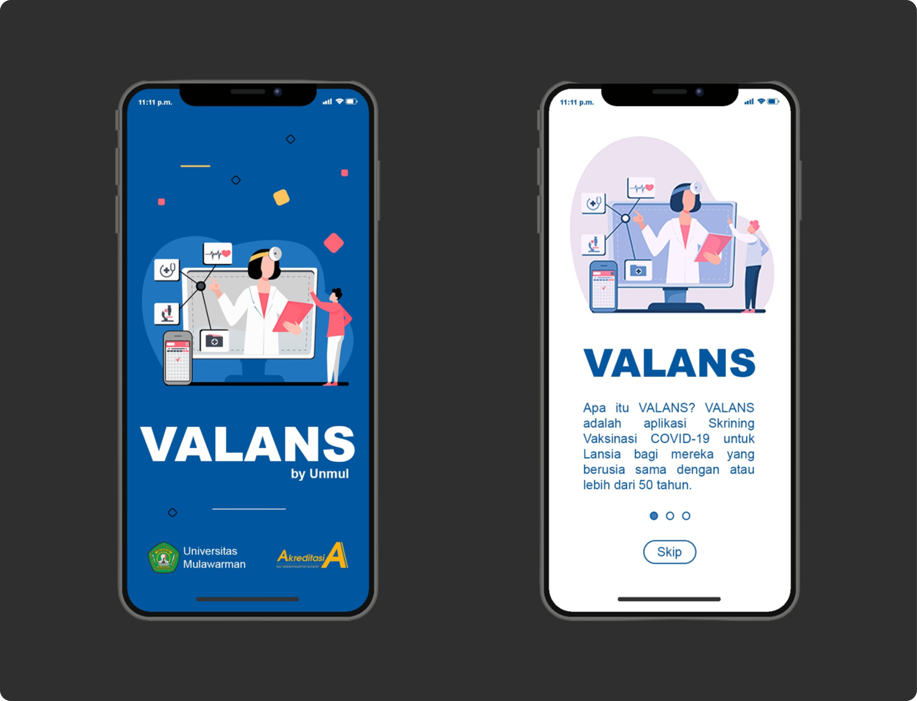 Valans screens